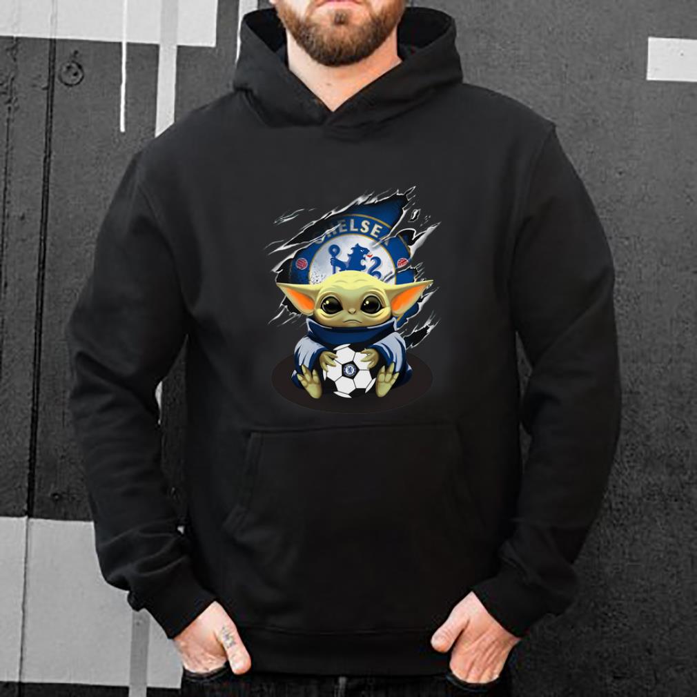 Original Baby Yoda Blood Inside Chelsea shirt 4 - Original Baby Yoda Blood Inside Chelsea shirt