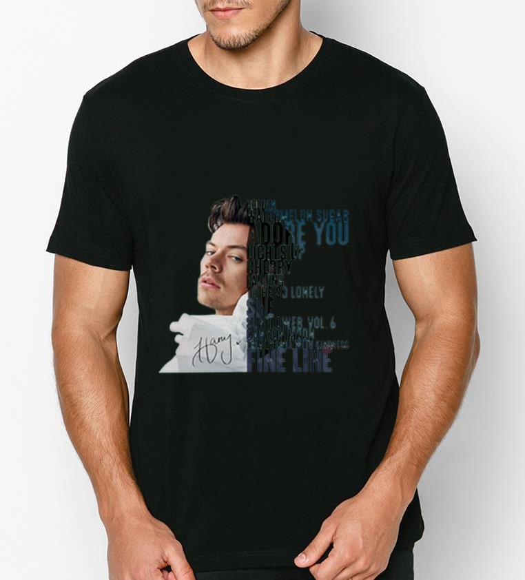 Original Harry Styles golden watermelon sugar adore you lights signature shirt 4 - Original Harry Styles golden watermelon sugar adore you lights signature shirt