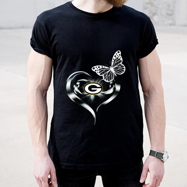 Premium Butterfly Love Green Bay Packers shirt 4 - Premium Butterfly Love Green Bay Packers shirt
