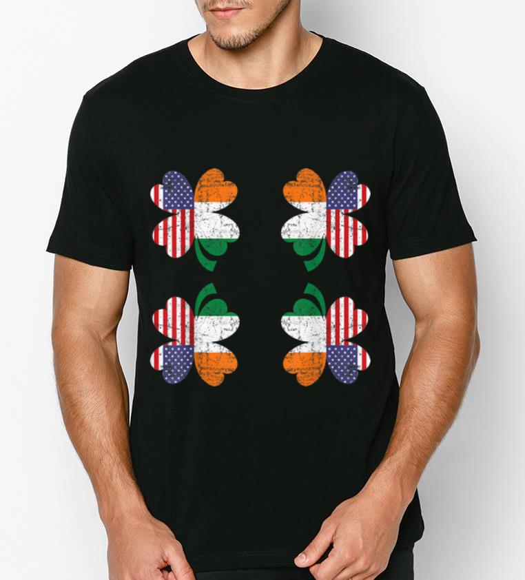 Premium Saint Patricks Day Irish Four Leaf Clover Ireland American shirt 4 - Premium Saint Patricks Day Irish Four Leaf Clover Ireland American shirt