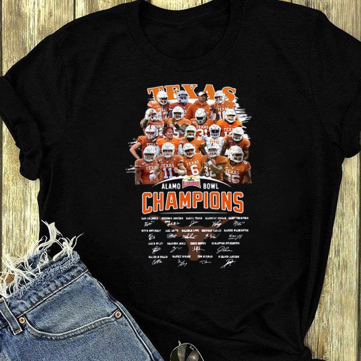 Premium Texas Alamo Bowl Champions Signature shirt 4 - Premium Texas Alamo Bowl Champions Signature shirt