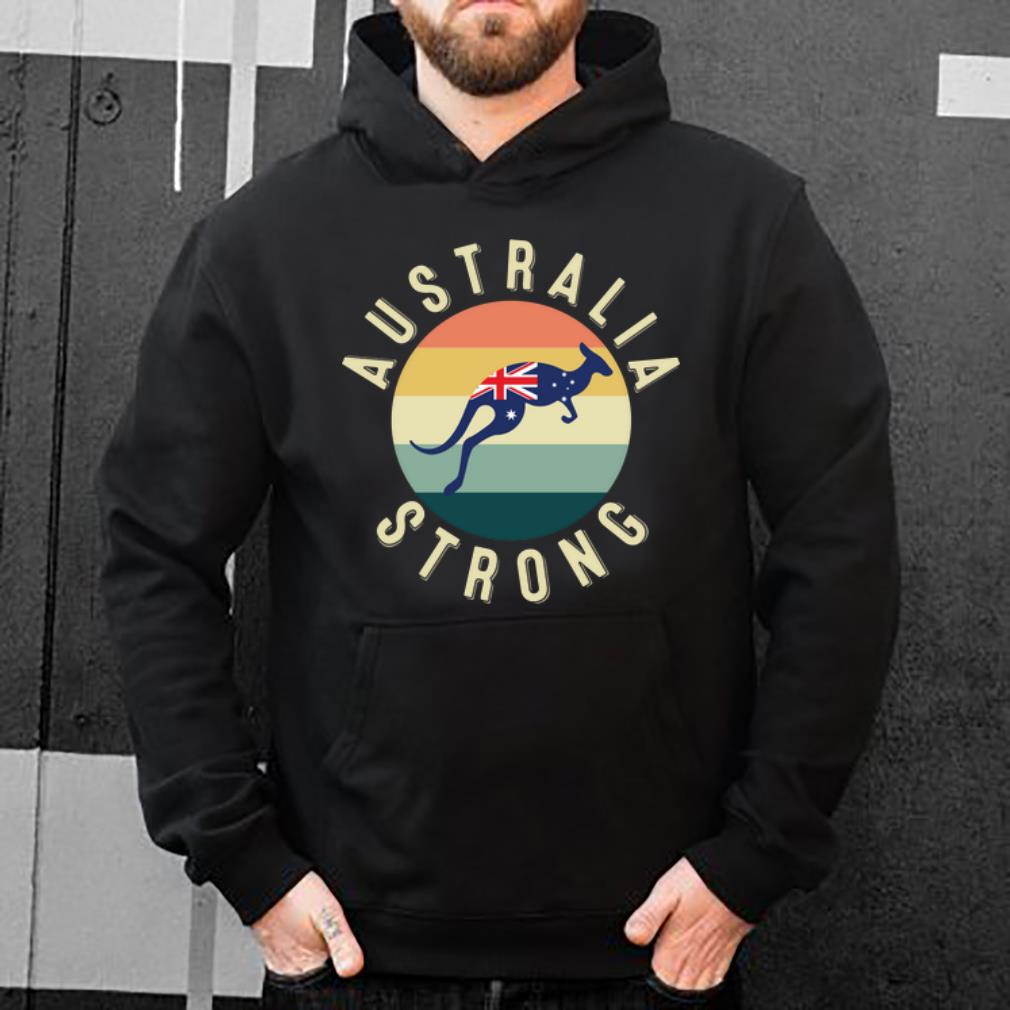 Pretty Australia Strong Kangaroo Pray For Australia Retro shirt 4 - Pretty Australia Strong Kangaroo Pray For Australia Retro shirt