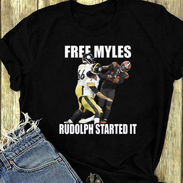 Pretty Pittsburgh Steelers Free Myles Mason Rudolph Started It shirt 4 - Pretty Pittsburgh Steelers Free Myles Mason Rudolph Started It shirt
