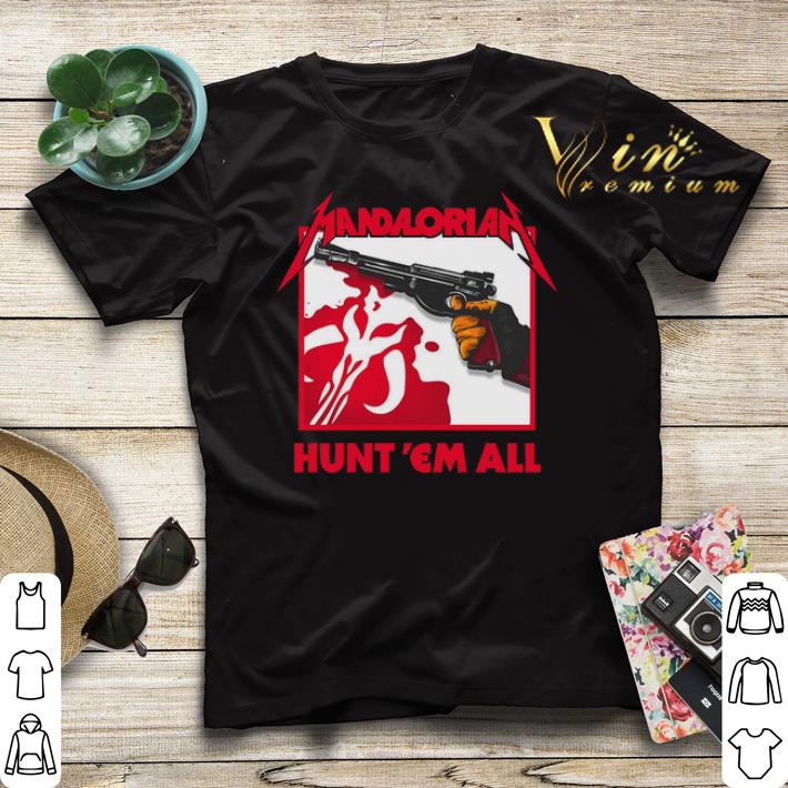The Mandalorian logo hunt 'em all Star Wars shirt sweater The Mandalorian logo hunt em all Star Wars shirt sweater 4 - The Mandalorian logo hunt 'em all Star Wars shirt sweater