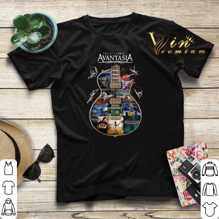 Tobias Sammet Avantasia all signature guitar shirt sweater Tobias Sammet Avantasia all signature guitar shirt sweater 4 - Tobias Sammet Avantasia all signature guitar shirt sweater
