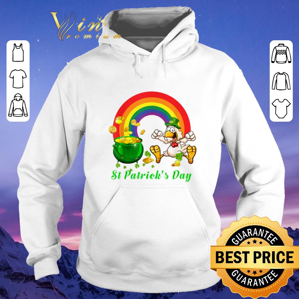 Top Chicken St Patrick s Day Rainbow LGBT shirt sweater 4 - Top Chicken St. Patrick's Day Rainbow LGBT shirt sweater