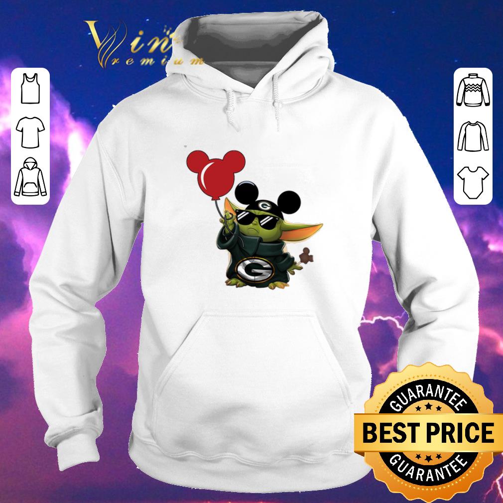 Top Mickey Mashup Baby Yoda Holding Balloon Green Bay Packers shirt sweater 4 - Top Mickey Mashup Baby Yoda Holding Balloon Green Bay Packers shirt sweater
