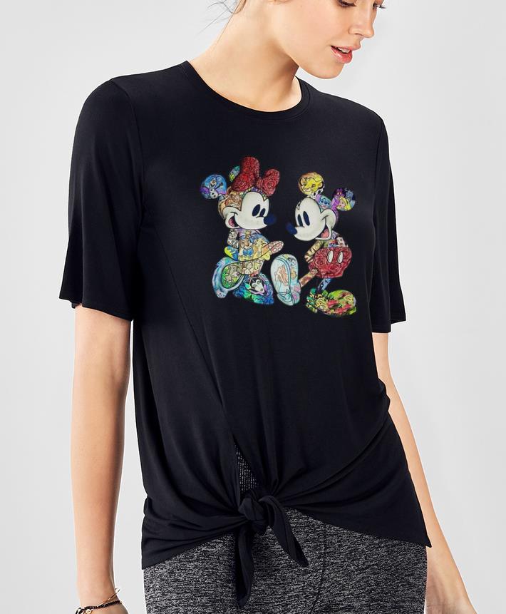Top Mickey Mouse and Minnie Mouse with all Disney characters shirt 4 - Top Mickey Mouse and Minnie Mouse with all Disney characters shirt