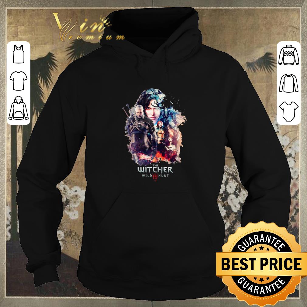 Top The Witcher Wild Hunt characters poster shirt sweater 4 - Top The Witcher Wild Hunt characters poster shirt sweater