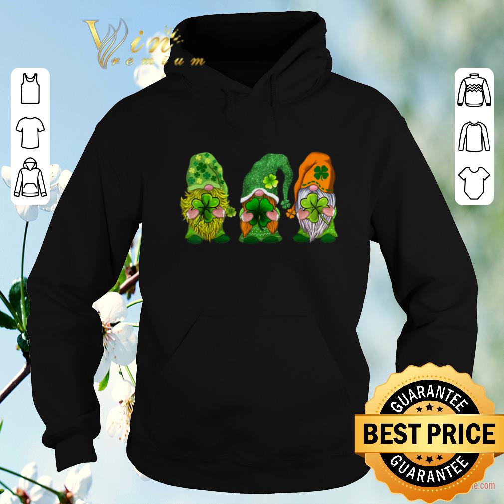 Top Three Gnomes Happy St Patrick s Day shirt sweater 4 - Top Three Gnomes Happy St Patrick's Day shirt sweater