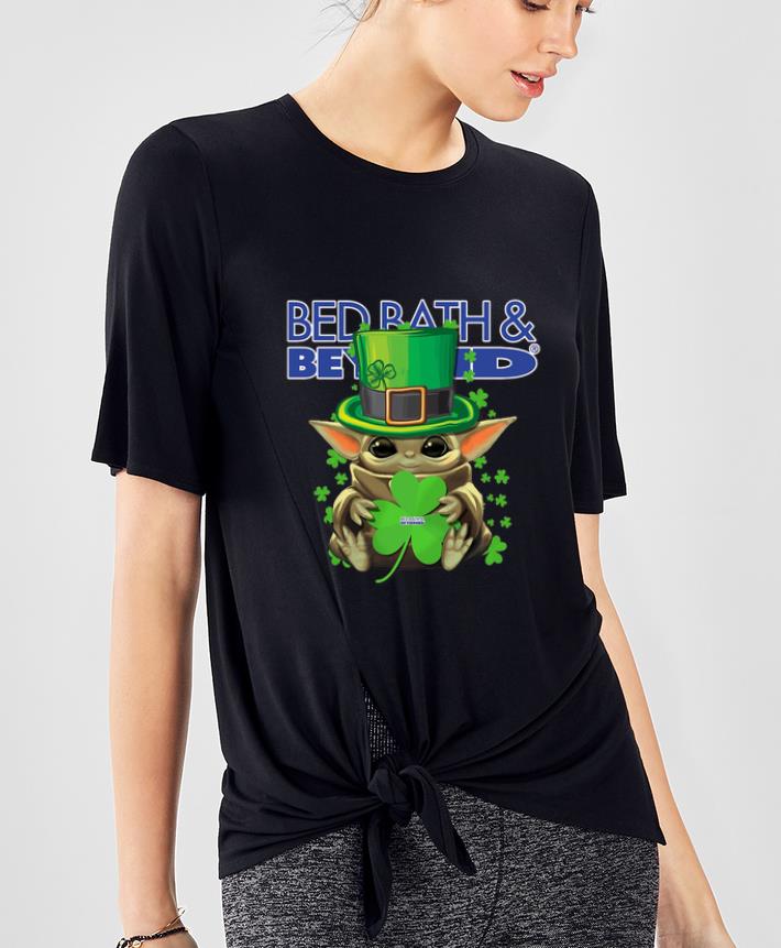 Awesome Baby Yoda Bed Bath Beyond Shamrock St Patrick s Day shirt 4 - Awesome Baby Yoda Bed Bath & Beyond Shamrock St.Patrick’s Day shirt