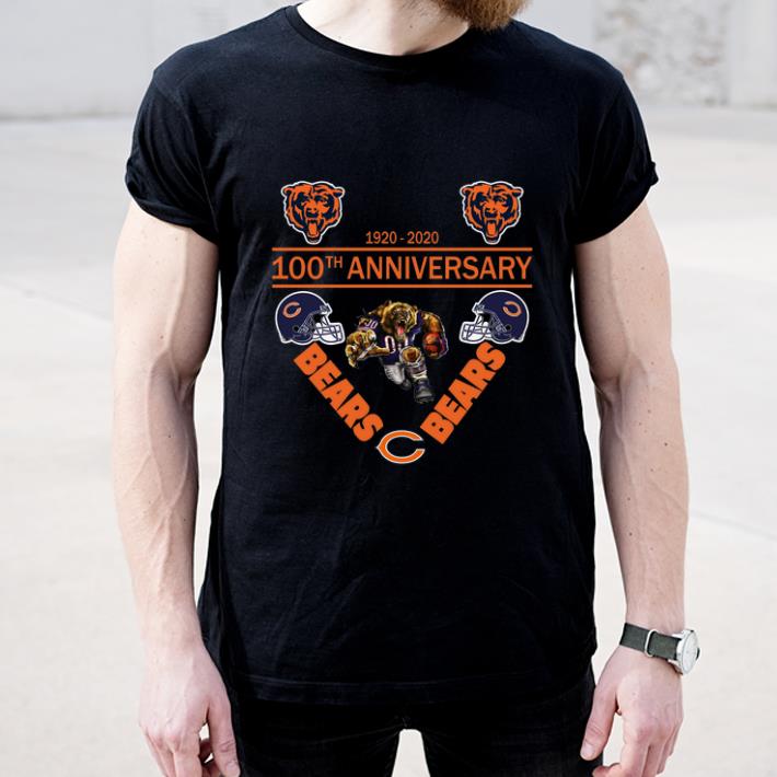 Awesome Chicago Bears 1920 2020 100th anniversary shirt 4 - Awesome Chicago Bears 1920-2020 100th anniversary shirt
