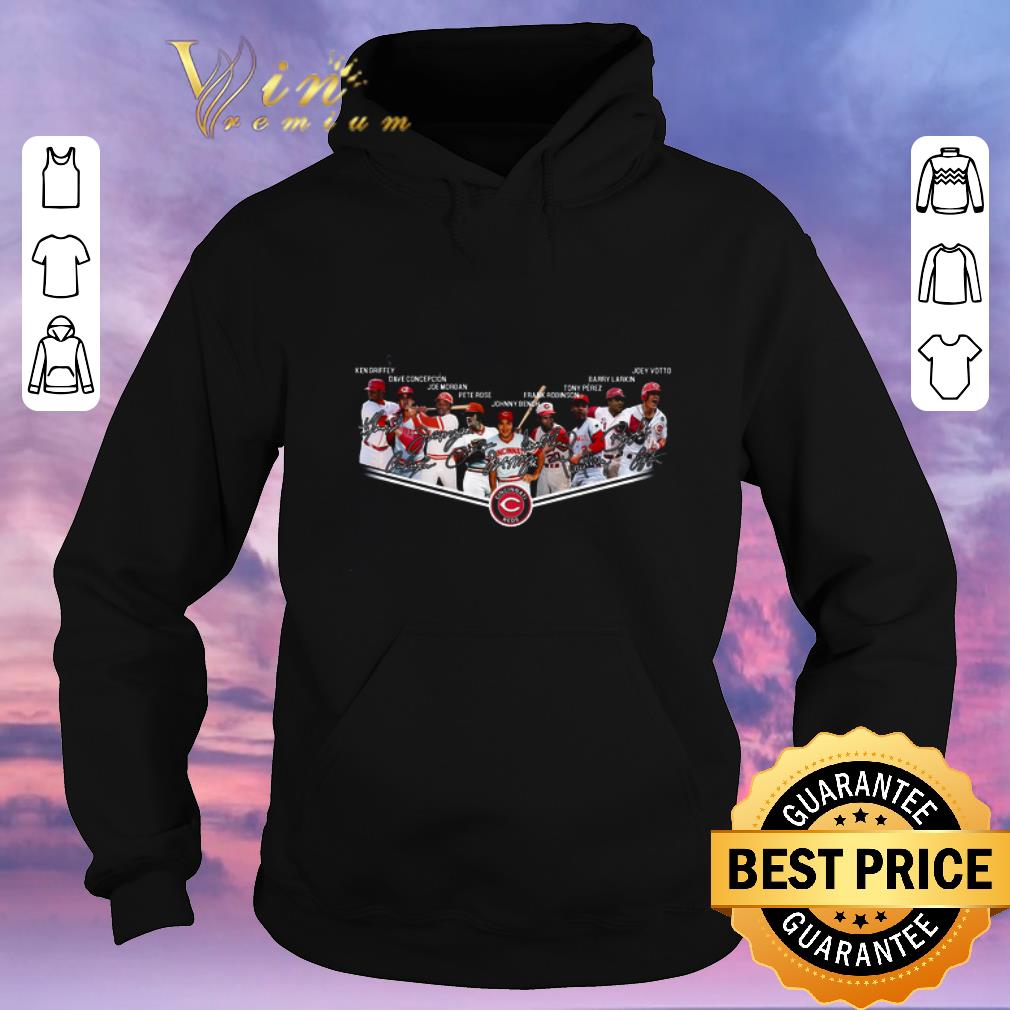 Awesome Cincinnati Reds legend signatures Ken Griffey Dave Concepcion shirt sweater Awesome Cincinnati Reds legend signatures Ken Griffey Dave Concepcion shirt sweater 4 - Awesome Cincinnati Reds legend signatures Ken Griffey Dave Concepcion shirt sweater