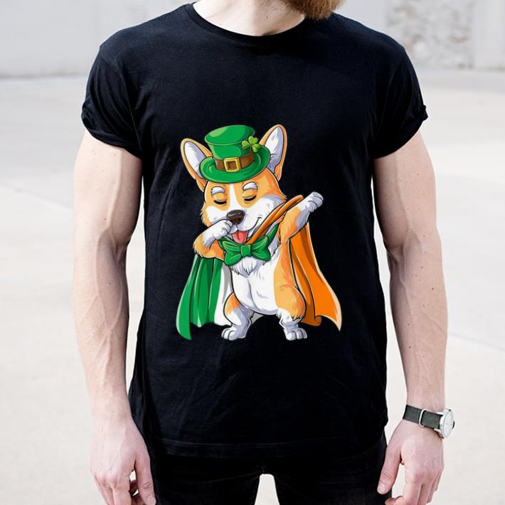 Awesome Corgi Dabbing St Patrick s Day shirt 4 - Awesome Corgi Dabbing St Patrick’s Day shirt