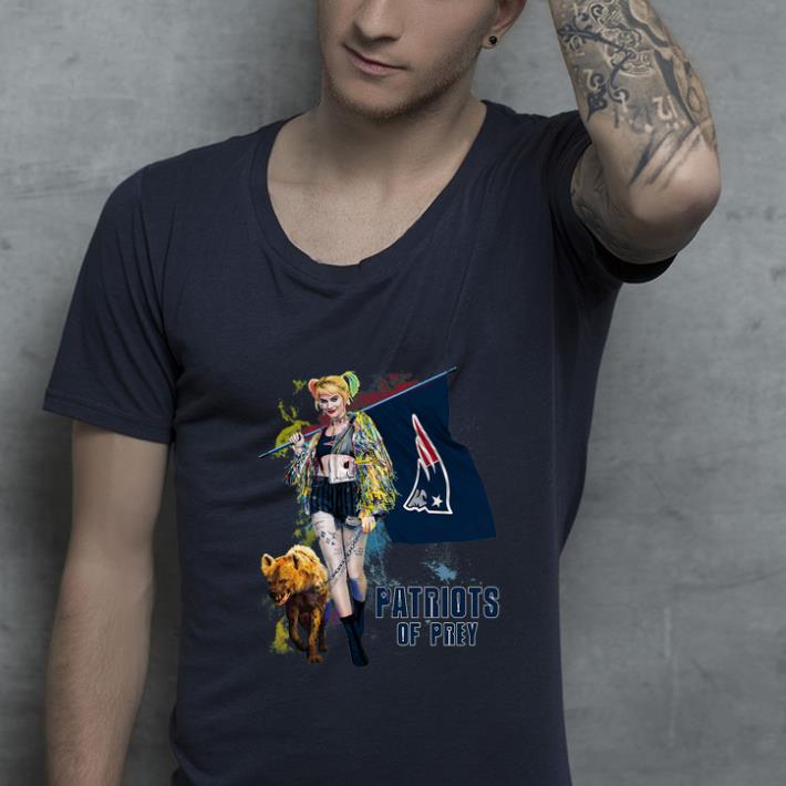 Awesome Harley Quinn New England Patriots Of Prey shirt 4 - Awesome Harley Quinn New England Patriots Of Prey shirt