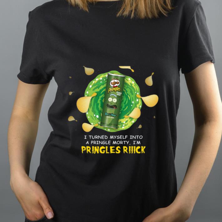 Awesome I Turned Myself Into A Pringle Morty I m Pringles Rick shirt 4 - Awesome I Turned Myself Into A Pringle Morty I’m Pringles Rick shirt