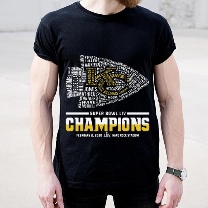 Awesome Kansas City Chiefs Super Bowl Liv Champions Hard Rock Stadium shirt 4 - Awesome Kansas City Chiefs Super Bowl Liv Champions Hard Rock Stadium shirt