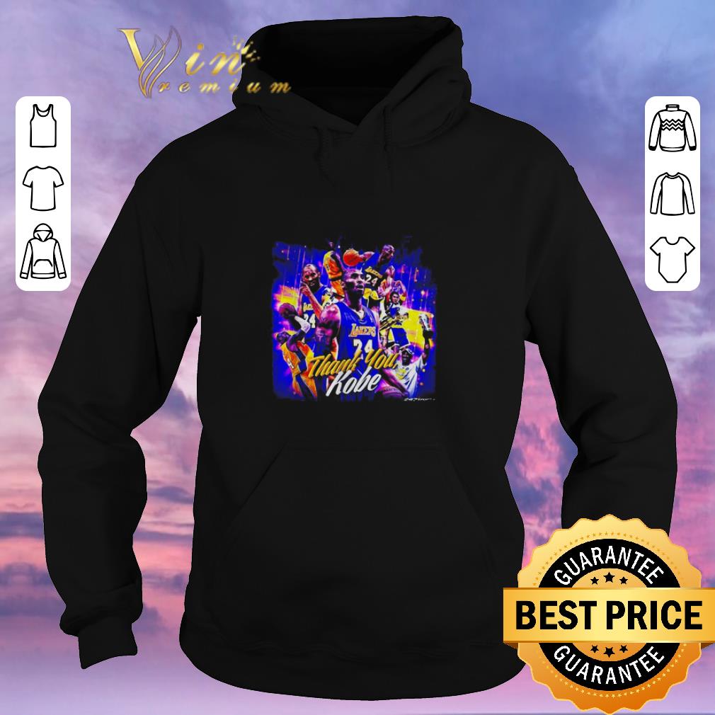 Awesome Kobe Bryant Rip Lakers 24 Thank You Kobe shirt sweater 4 - Awesome Kobe Bryant Rip Lakers 24 Thank You Kobe shirt sweater