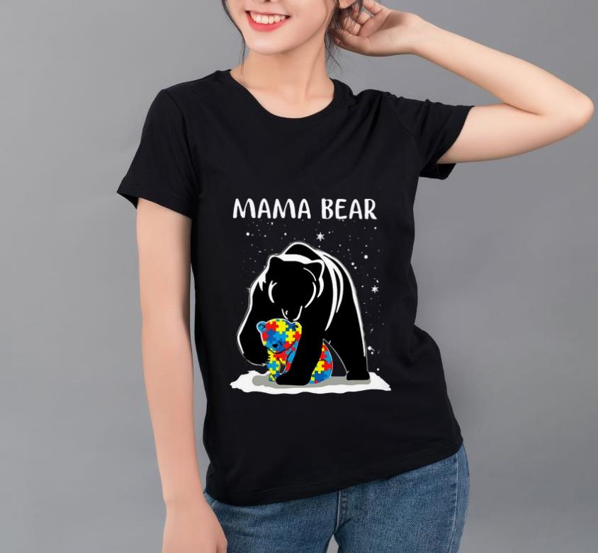 Awesome Mama Bear Autism Awareness shirt 4 - Awesome Mama Bear Autism Awareness shirt