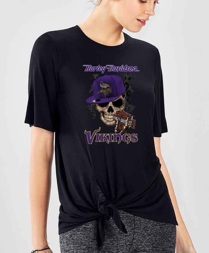 Awesome Motor Harley Davidson Cycles Minnesota Vikings shirt 4 - Awesome Motor Harley Davidson Cycles Minnesota Vikings shirt