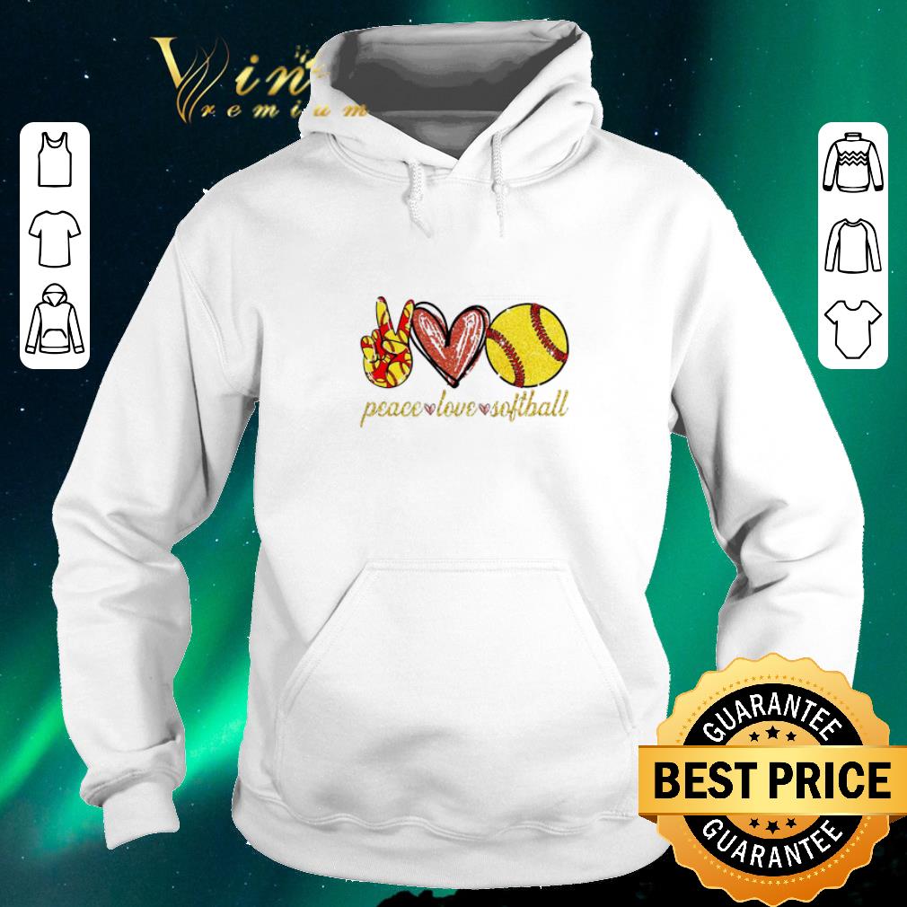 Awesome Peace love Softball shirt sweater Awesome Peace love Softball shirt sweater 4 - Awesome Peace love Softball shirt sweater