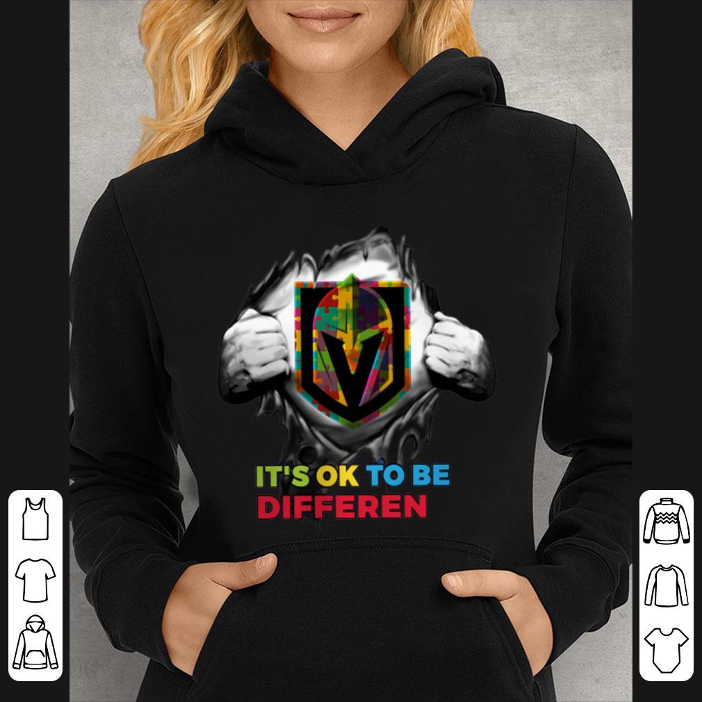 Awesome Vegas Golden Knights Mandalorian It s Ok To Be Different Autism shirt 4 - Awesome Vegas Golden Knights Mandalorian It’s Ok To Be Different Autism shirt