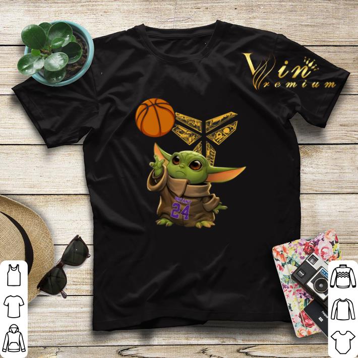 Baby Yoda 24 Kobe Bryant basketball Logo shirt sweater 4 - Baby Yoda 24 Kobe Bryant basketball Logo shirt sweater