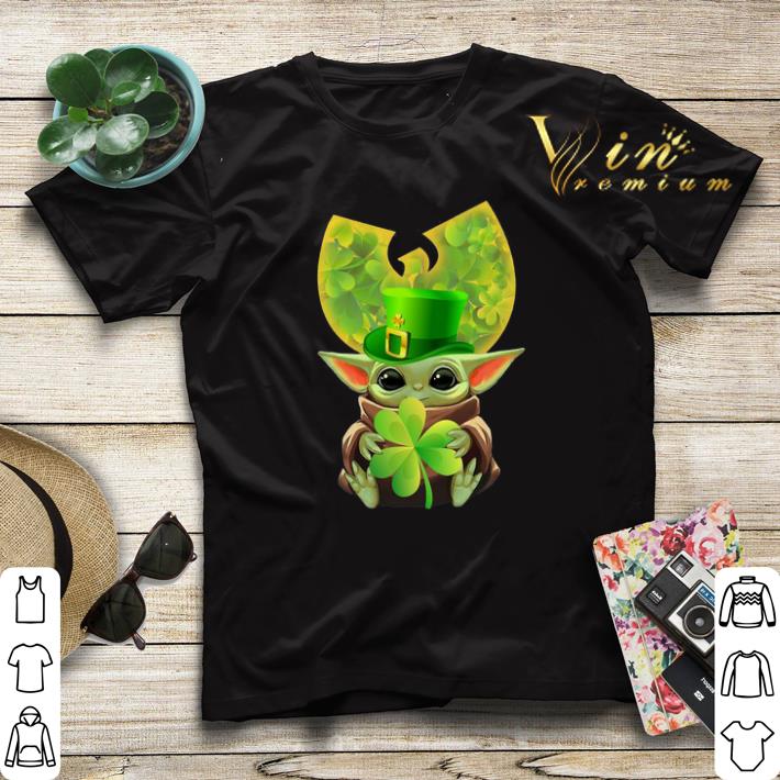 Baby Yoda hug Wu Tang Clan Logo St Patrick Day Star Wars shirt sweater Baby Yoda hug Wu Tang Clan Logo St Patrick Day Star Wars shirt sweater 4 - Baby Yoda hug Wu Tang Clan Logo St Patrick Day Star Wars shirt sweater