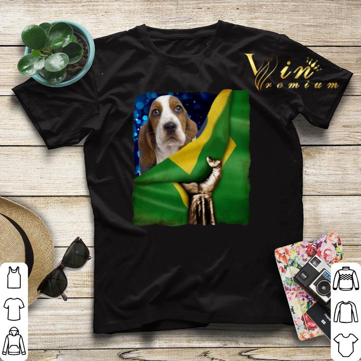 Bandeira do Brasil Basset Hound shirt sweater Bandeira do Brasil Basset Hound shirt sweater 4 - Bandeira do Brasil Basset Hound shirt sweater
