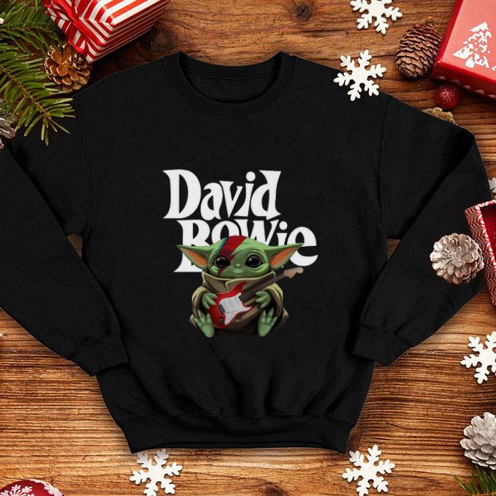 Best Baby Yoda hug guitar David Bowie Star Wars shirt 4 - Best Baby Yoda hug guitar David Bowie Star Wars shirt