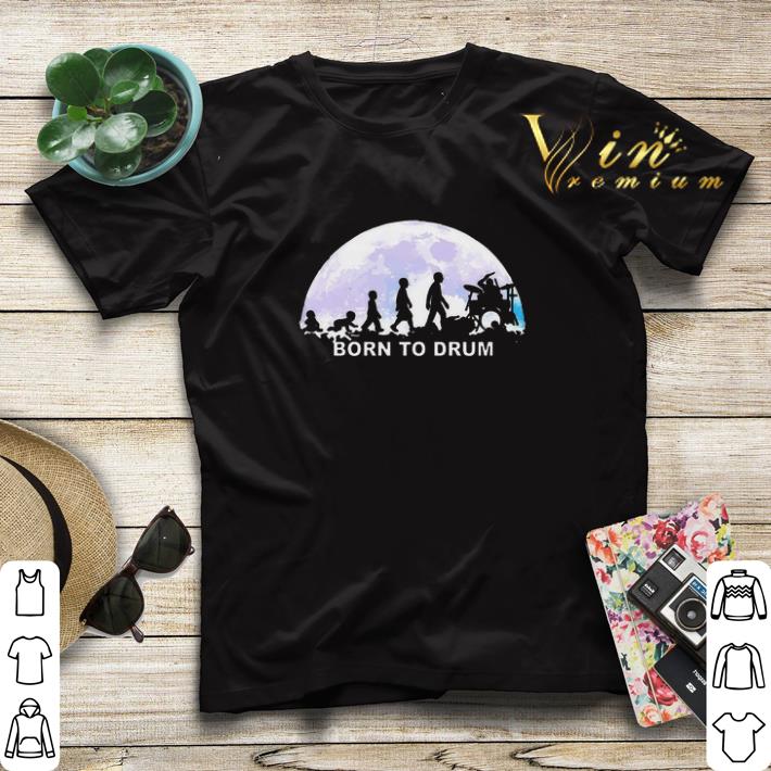 Born to drum moon mashup Abbey Road shirt sweater 4 - Born to drum moon mashup Abbey Road shirt sweater
