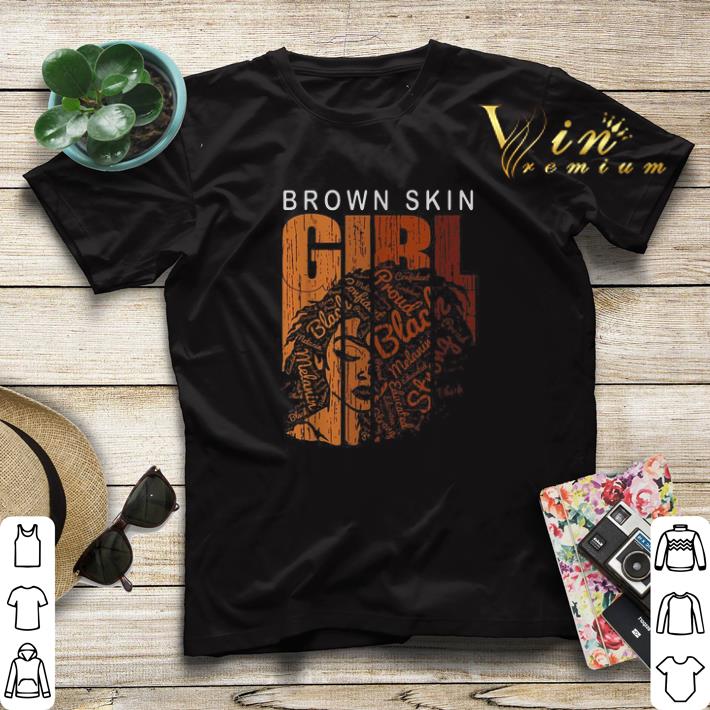 Brown skin girl black shirt sweater 4 - Brown skin girl black shirt sweater