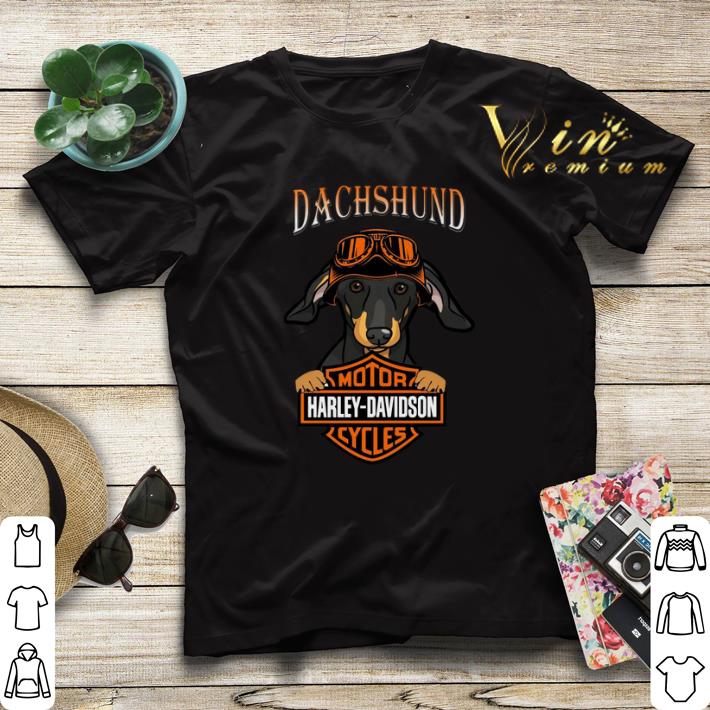 Dachshund Motor Harley Davidson Cycles shirt sweater 4 - Dachshund Motor Harley-Davidson Cycles shirt sweater