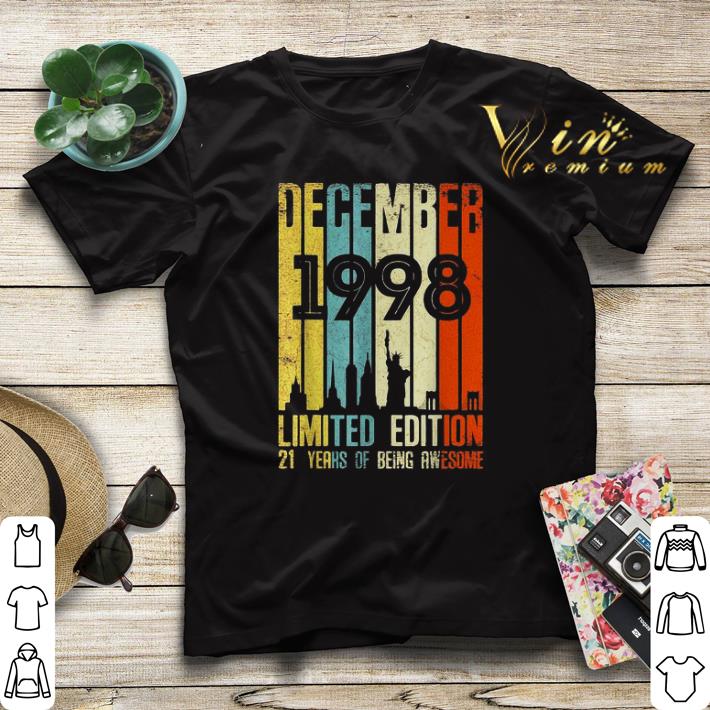 December 1998 limited edition 21 years of being awesome vintage shirt sweater December 1998 limited edition 21 years of being awesome vintage shirt sweater 4 - December 1998 limited edition 21 years of being awesome vintage shirt sweater