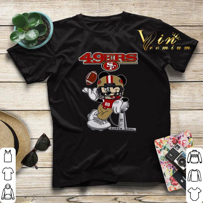 Disney Mickey Mouse San Francisco 49ers Super Bowl LIV shirt sweater Disney Mickey Mouse San Francisco 49ers Super Bowl LIV shirt sweater 4 - Disney Mickey Mouse San Francisco 49ers Super Bowl LIV shirt sweater