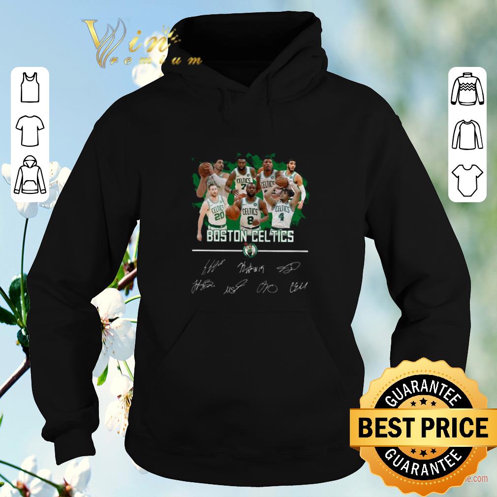 Funny Boston Celtics players legends Signatures shirt sweater 4 - Funny Boston Celtics players legends Signatures shirt sweater