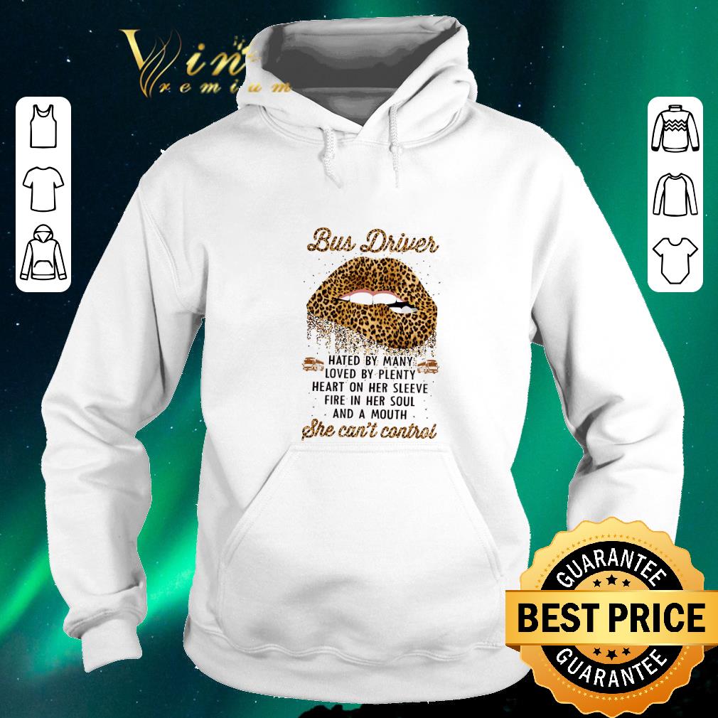 Funny Bus driver hated by many loved by plenty heart on her sleeve shirt sweater 4 - Funny Bus driver hated by many loved by plenty heart on her sleeve shirt sweater