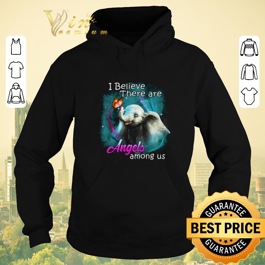 Funny Dumbo elephant i believe there are Angels among us Disney shirt sweater 4 - Funny Dumbo elephant i believe there are Angels among us Disney shirt sweater