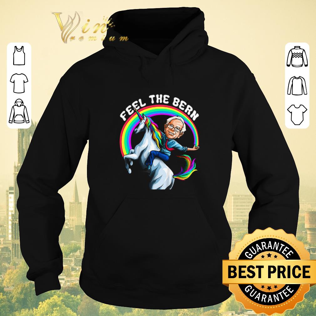 Funny Feel the Bernie Sanders Riding Unicorn Magical Rainbow shirt sweater 4 - Funny Feel the Bernie Sanders Riding Unicorn Magical Rainbow shirt sweater