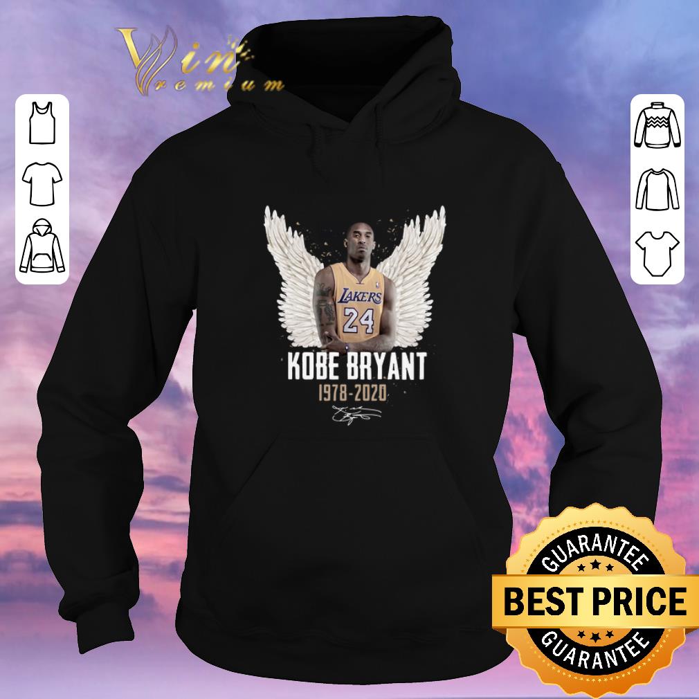 Funny Kobe Bryant Angel 1978 2020 Signature shirt sweater 4 - Funny Kobe Bryant Angel 1978 2020 Signature shirt sweater