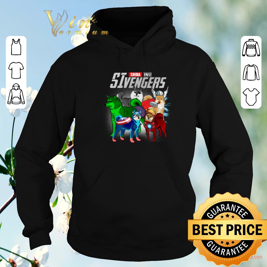 Funny Marvel Shiba Inu SIvengers Avengers Endgame shirt sweater 4 - Funny Marvel Shiba Inu SIvengers Avengers Endgame shirt sweater