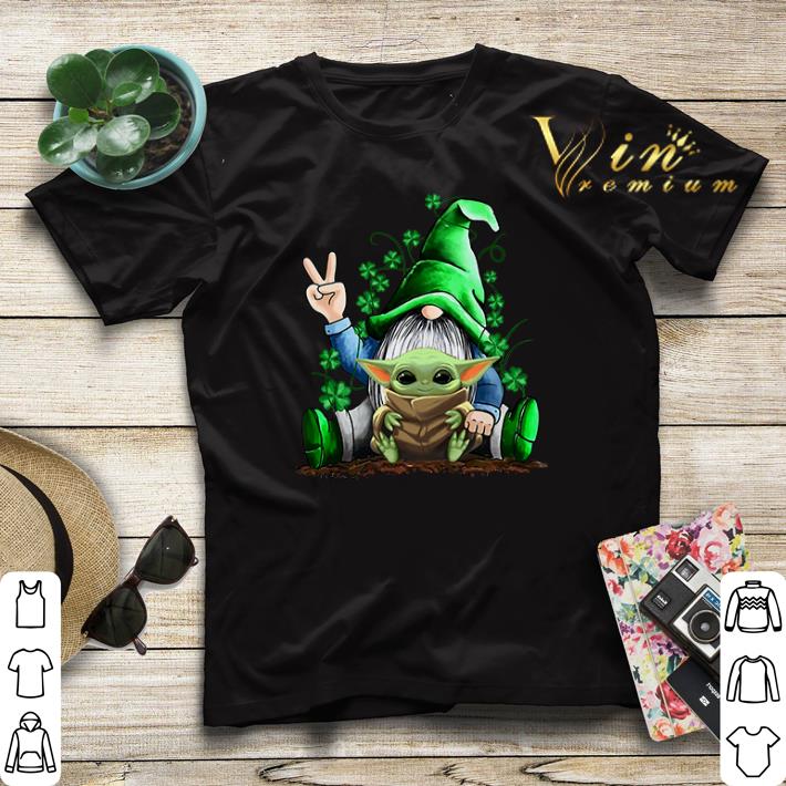 Gnome hug Baby Yoda Irish St Patrick s day shirt sweater 4 - Gnome hug Baby Yoda Irish St. Patrick’s day shirt sweater