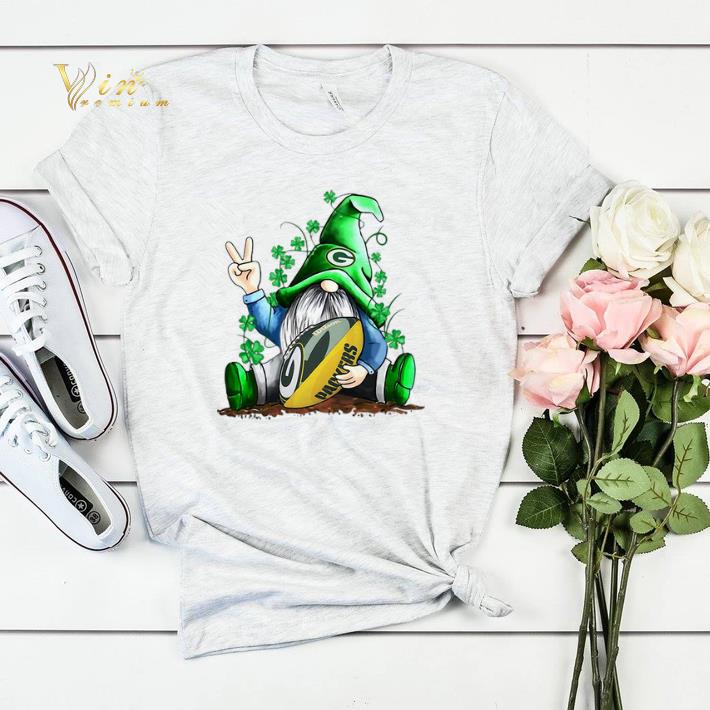 Gnome hug Green Bay Packers St. Patrick's Day shirt sweater Gnome hug Green Bay Packers St Patrick s Day shirt sweater 4 - Gnome hug Green Bay Packers St. Patrick's Day shirt sweater