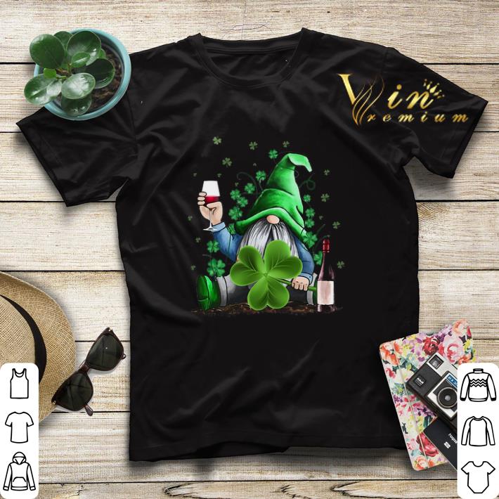 Gnomie Irish drink wine St Patrick s day shirt sweater 4 - Gnomie Irish drink wine St. Patrick's day shirt sweater
