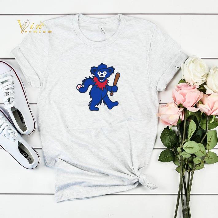 Grateful Dead Dancing Bear Baseball shirt sweater Grateful Dead Dancing Bear Baseball shirt sweater 4 - Grateful Dead Dancing Bear Baseball shirt sweater