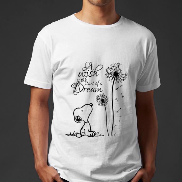 Great A Wish Is The Start Of A Dream Snoopy shirt 4 - Great A Wish Is The Start Of A Dream Snoopy shirt