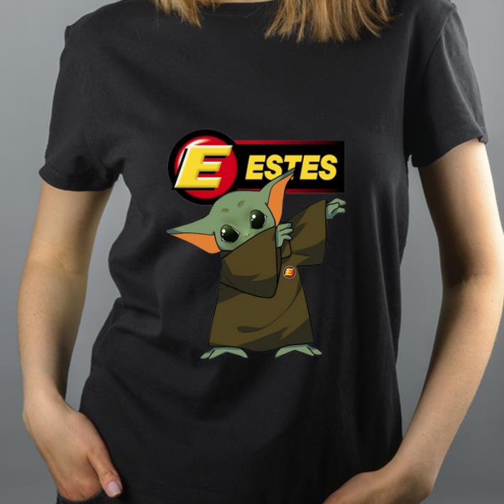 Great Baby Yoda Dabbing Estes shirt 4 - Great Baby Yoda Dabbing Estes shirt