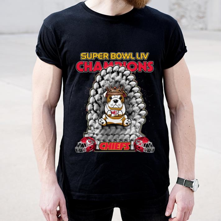 Great Bulldog Iron Throne Super Bowl Champions Kansas City Chiefs shirt 4 - Great Bulldog Iron Throne Super Bowl Champions Kansas City Chiefs shirt