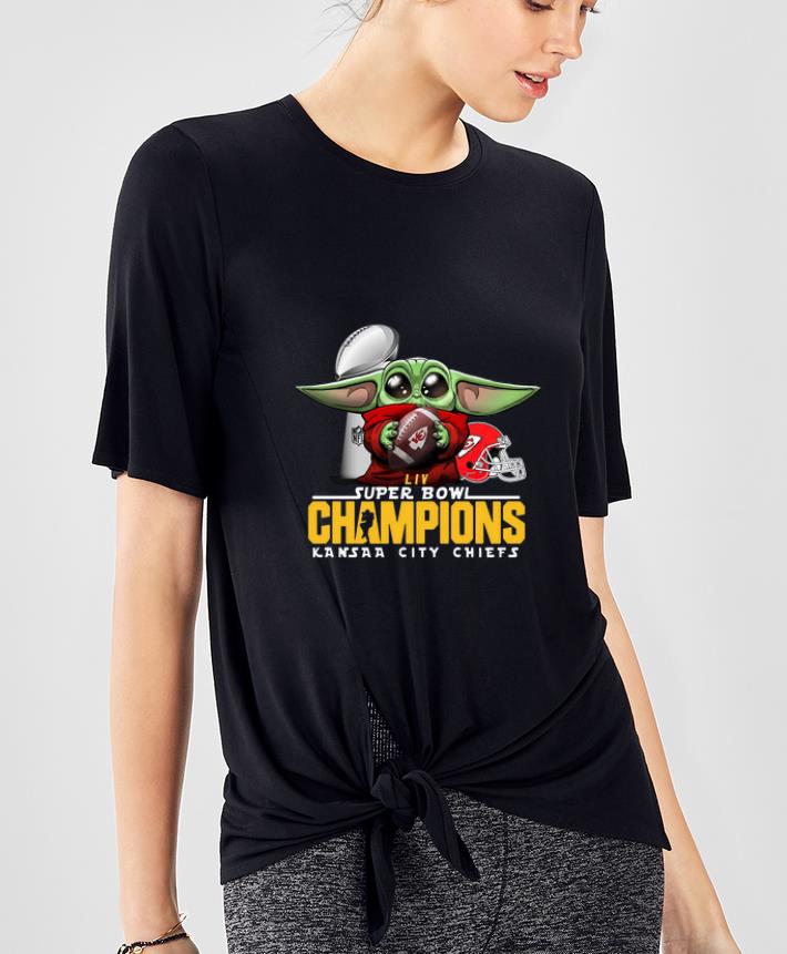 Great LIVE Super Bowl Champions Baby Yoda Hug Kansas City Chiefs shirt 4 - Great LIVE Super Bowl Champions Baby Yoda Hug Kansas City Chiefs shirt