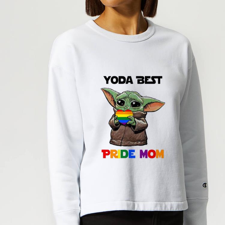 Great Lgbt Baby Yoda Yoda Best Pride Mom shirt 4 - Great Lgbt Baby Yoda Yoda Best Pride Mom shirt